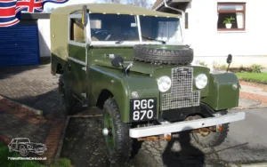 TV Film Movie Action Vehicles Scotland UK Land Rover Series 1 1956 Front OS Main