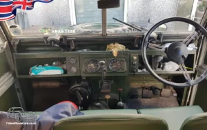 TV Film Movie Action Vehicles Scotland UK Land Rover Series 1 1956 - Interior Dashboard