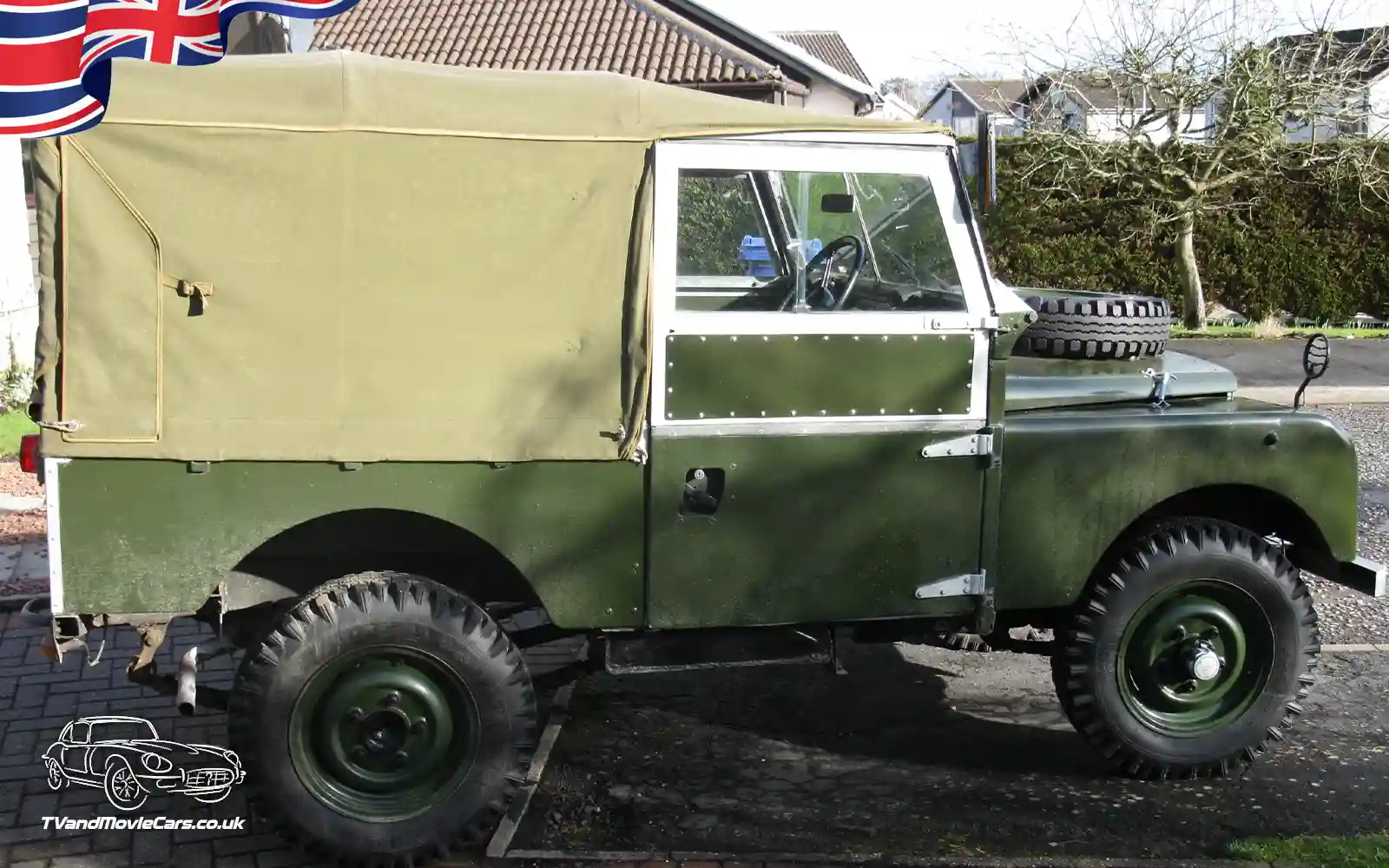 TV Film Movie Action Vehicles Scotland UK Land Rover Series 1 1956 OS
