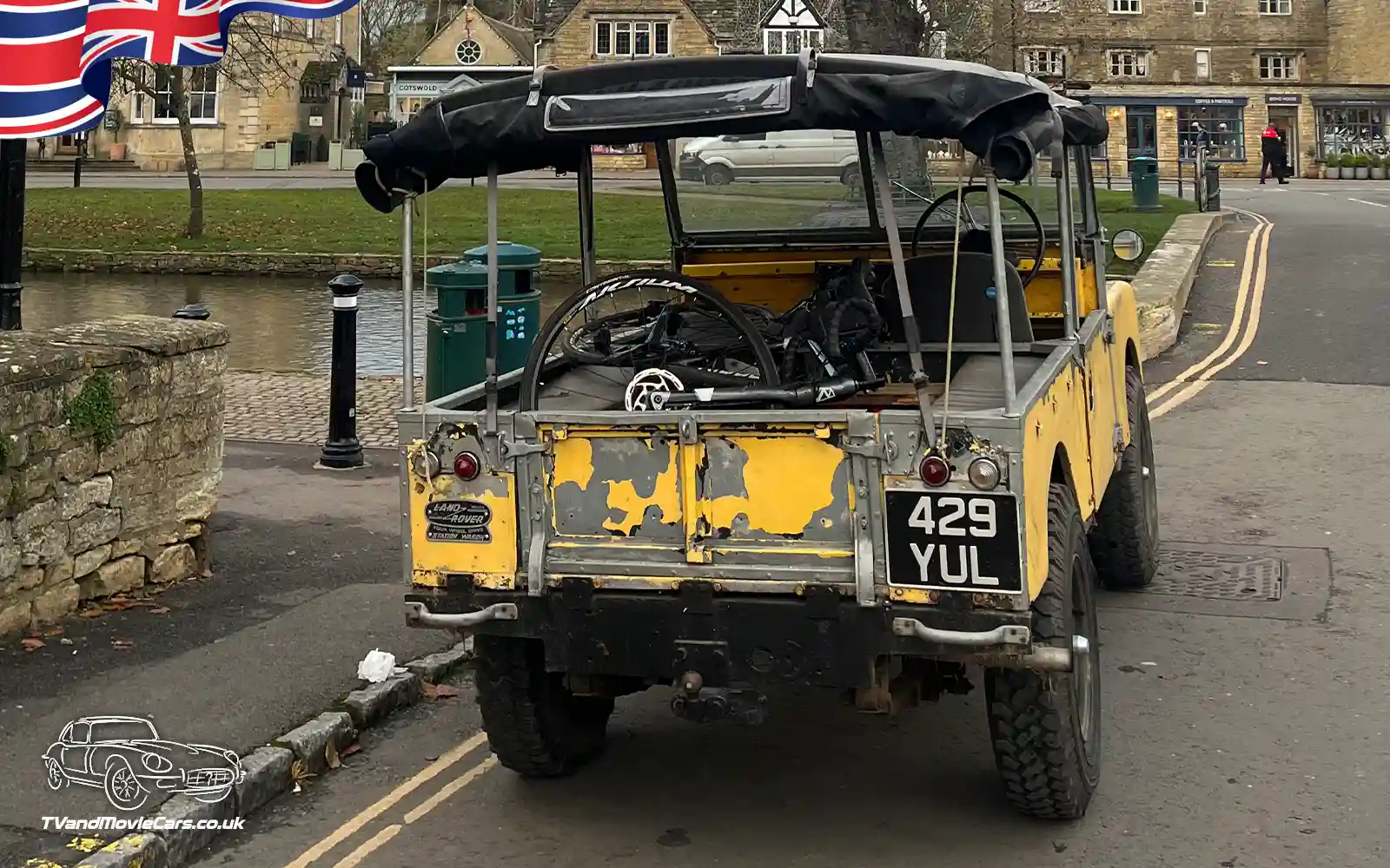 TV Film Movie Action Vehicles Scotland UK Land Rover Series 1 1957 Back OS