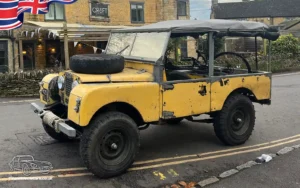 TV Film Movie Action Vehicles Scotland UK Land Rover Series 1 1957 NS Front