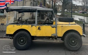 TV Film Movie Action Vehicles Scotland UK Land Rover Series 1 1957 OS