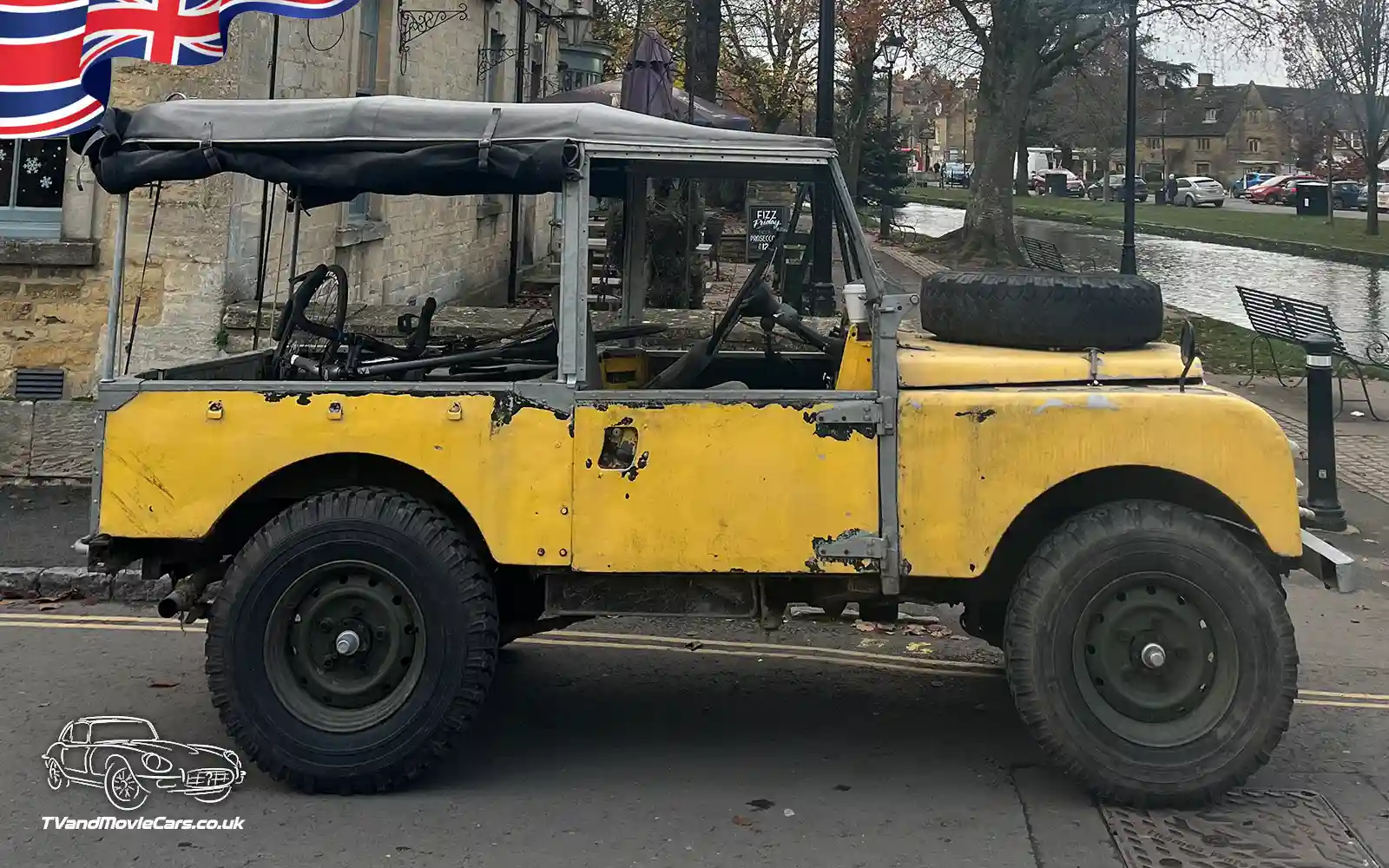 TV Film Movie Action Vehicles Scotland UK Land Rover Series 1 1957 OS