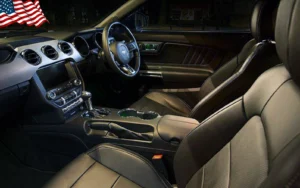 TV Film Movie Action Vehicle Scotland UK Cars Ford Mustang GT 5.0 2015 Interior Front
