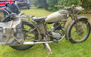 TV Film Movie Action Vehicles Scotland UK BSA C10 RAF Motorcycle 1938 - OS