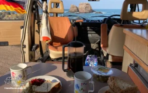 TV Film Movie Action Vehicles Scotland German Cars VW Volkswagen T25 Campervan 1988 - Interior