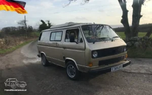 TV Film Movie Action Vehicles Scotland German Cars VW Volkswagen T25 Campervan 1988 - OS Front