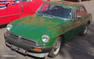 TV Film Movie Action Vehicles Scotland UK Sports Car MGB GT 1981 Front NS