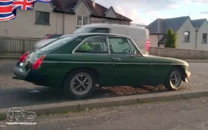 TV Film Movie Action Vehicles Scotland UK Sports Car MGB GT 1981 OS