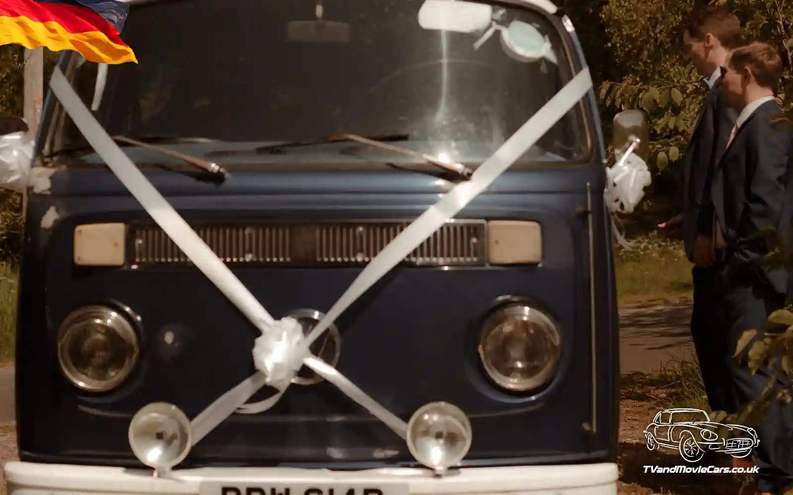 TV Film Movie Action Vehicles Scotland UK VW Camper T2 Bay Window 1977 - Front Ribbon