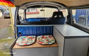 TV Film Movie Action Vehicles Scotland UK VW Camper T2 Bay Window 1977 - Interior 1
