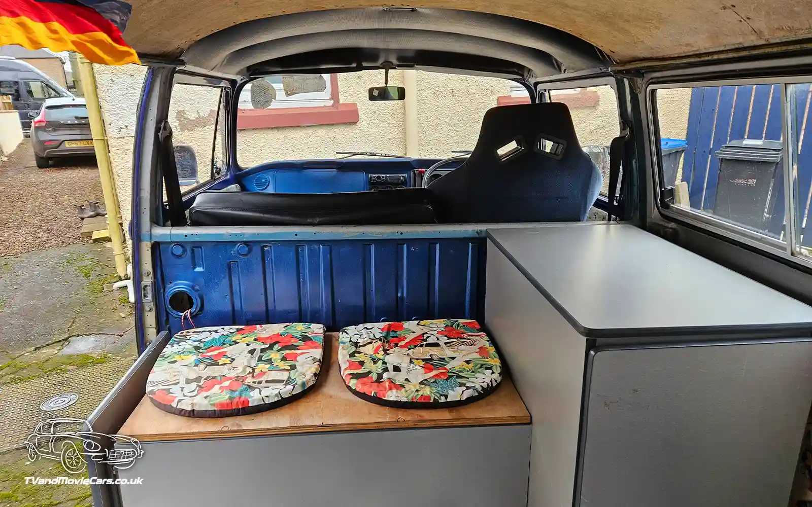 TV Film Movie Action Vehicles Scotland UK VW Camper T2 Bay Window 1977 - Interior 1