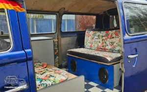 TV Film Movie Action Vehicles Scotland UK VW Camper T2 Bay Window 1977 - Interior 2