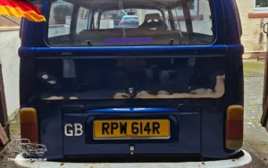 TV Film Movie Action Vehicles Scotland UK VW Camper T2 Bay Window 1977 - Rear