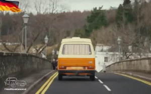 TV Film Movie Action Vehicles Scotland England VW T25 Devon Campervan 1984 - Rear Wide