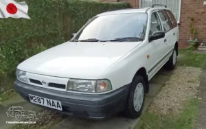 TV Film Movie Action Vehicles Scotland UK Japanese Car Nissan Sunny LX 1995 - Front NS