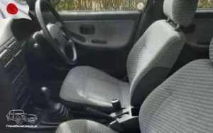 TV Film Movie Action Vehicles Scotland UK Japanese Car Nissan Sunny LX 1995 - Interior Front NS