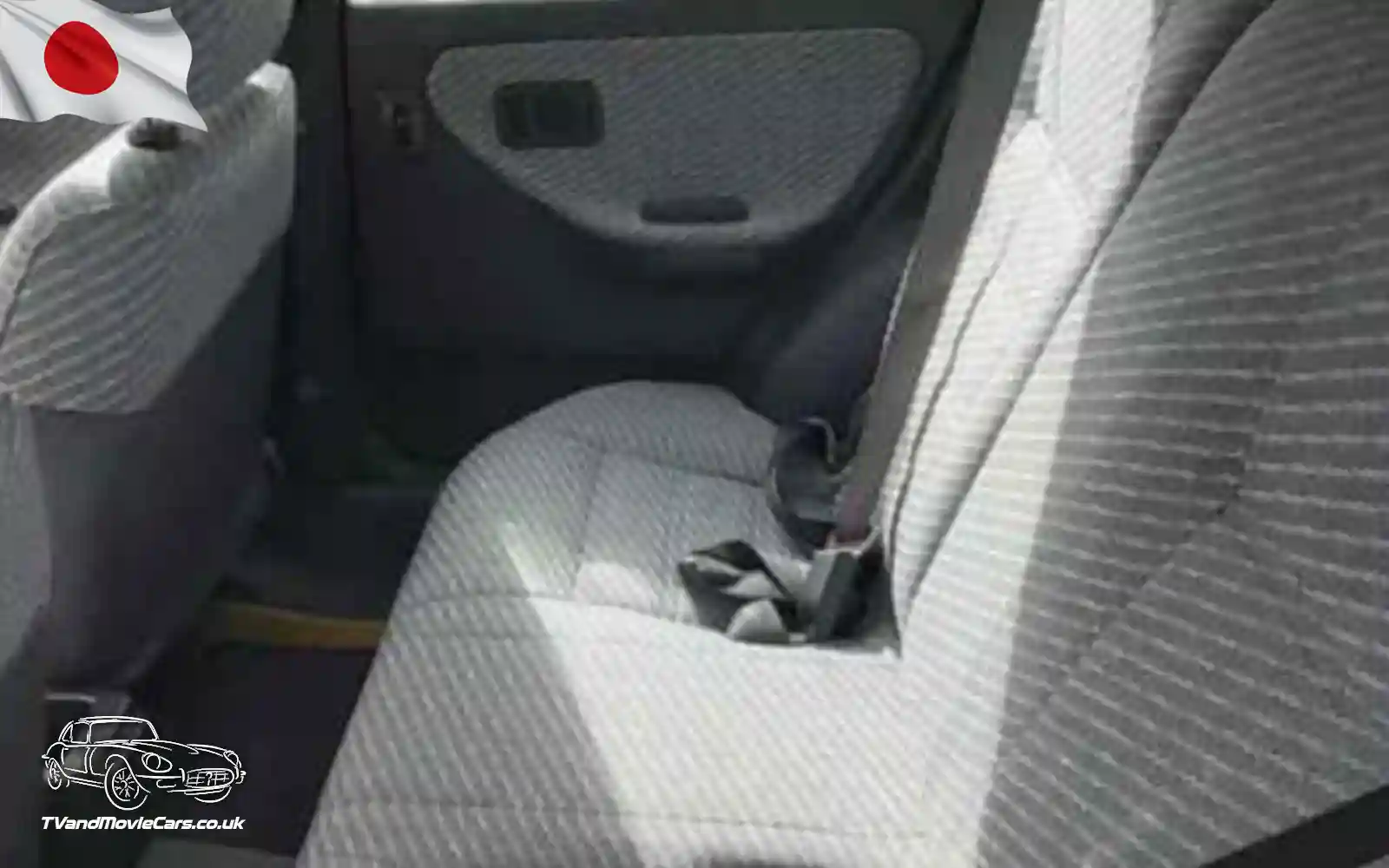 TV Film Movie Action Vehicles Scotland UK Japanese Car Nissan Sunny LX 1995 - Interior Rear NS