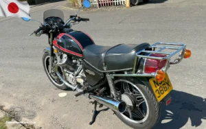TV Film Movie Action Vehicles Scotland UK Motor Bike Honda CX500 1981 - NS Rear