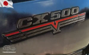 TV Film Movie Action Vehicles Scotland UK Motor Bike Honda CX500 1981 - Sidepanel