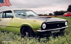 TV Film Movie Action Vehicles Scotland USA Cars Ford Maverick 302cu V8 - Front NS CU