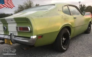 TV Film Movie Action Vehicles Scotland USA Cars Ford Maverick 302cu V8 - Rear NS