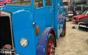 TV Film Movie Action Vehicles Scotland UK Classic Trucks Albion Chieftain 1954 - Front NS CU