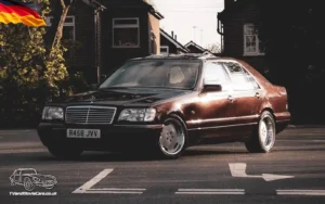 TV Film Movie Action Vehicles Scotland and UK Mercedes S Class 1998 Front NS 1