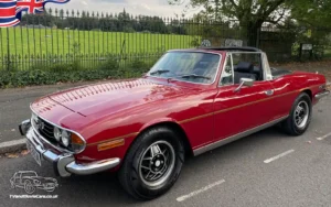 TV Film Movie Action Vehicles Scotland and UK Triumph Stag 1974 NS Front 2