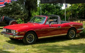 TV Film Movie Action Vehicles Scotland and UK Triumph Stag 1974 NS Front