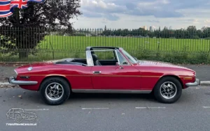 TV Film Movie Action Vehicles Scotland and UK Triumph Stag 1974 OS