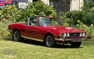 TV Film Movie Action Vehicles Scotland and UK Triumph Stag 1974 OS Front