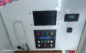TV Film Movie Action Vehicles UK Iveco Daily Prisoner Van 2011 - Interior - Command Panel