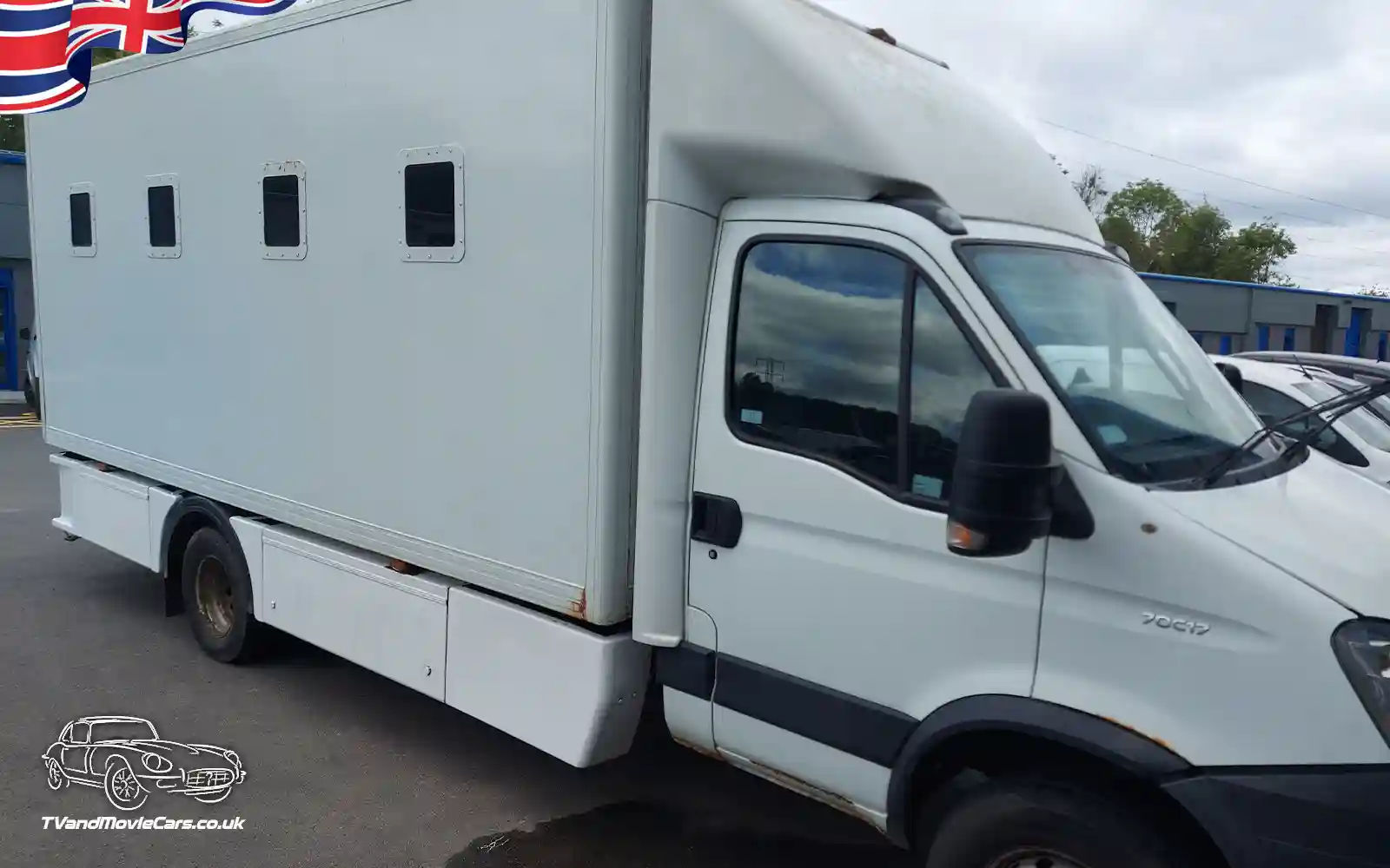 TV Film Movie Action Vehicles UK Iveco Daily Prisoner Van 2011 - OS