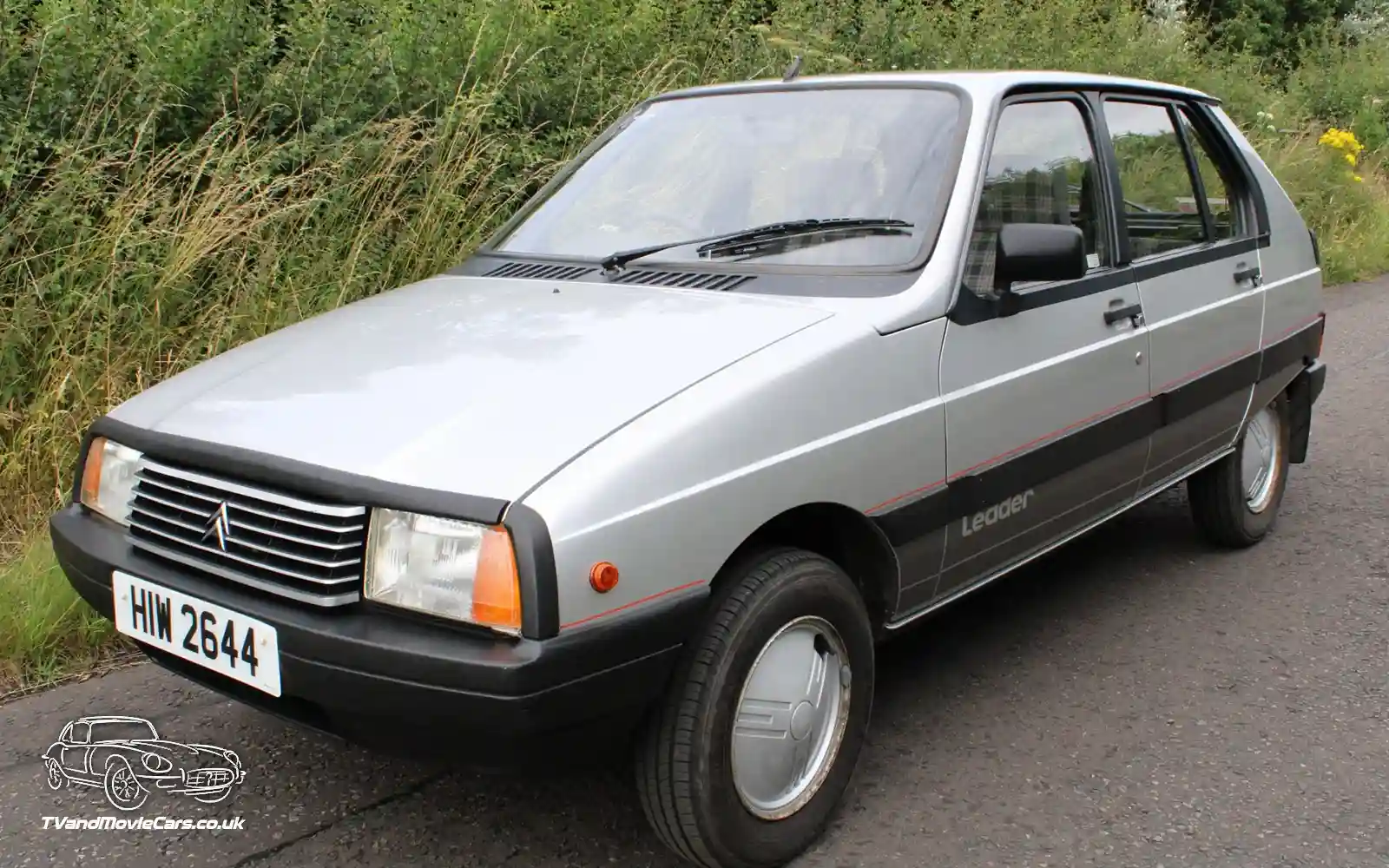 TV Film Movie Action Vehicles Scotland French Cars Citroen Visa 10E Leader 1986 Front NS