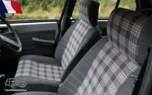 TV Film Movie Action Vehicles Scotland French Cars Citroen Visa 10E Leader 1986 Interior Front Seats NS