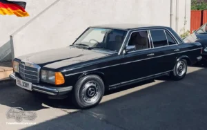 TV Film Movie Action Vehicles Scotland German Cars Mercedes E Class 200 W123 1983 Front NS 2