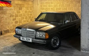 TV Film Movie Action Vehicles Scotland German Cars Mercedes E Class 200 W123 1983 Front NS 3