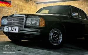 TV Film Movie Action Vehicles Scotland German Cars Mercedes E Class 200 W123 1983 Front NS 3 CU
