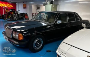 TV Film Movie Action Vehicles Scotland German Cars Mercedes E Class 200 W123 1983 Front NS