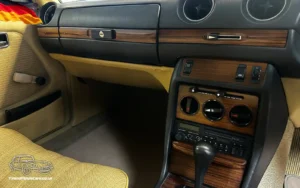TV Film Movie Action Vehicles Scotland German Cars Mercedes E Class 200 W123 1983 Internal Front NS Dash