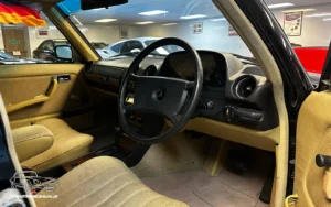 TV Film Movie Action Vehicles Scotland German Cars Mercedes E Class 200 W123 1983 Internal Front OS
