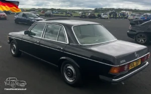 TV Film Movie Action Vehicles Scotland German Cars Mercedes E Class 200 W123 1983 Rear NS