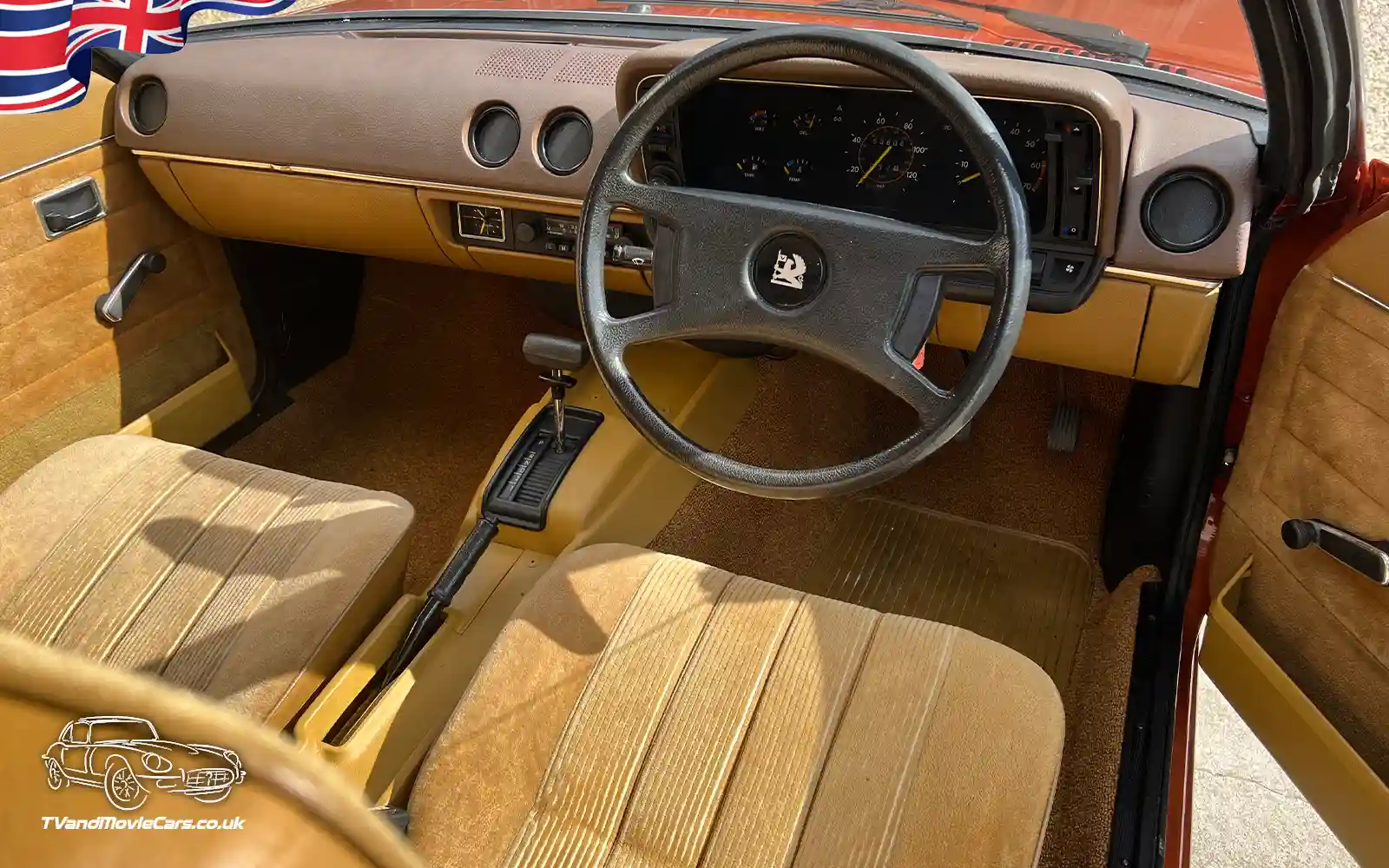 TV Film Movie Action Vehicles Scotland UK Cars Vauxhall Cavalier Sportshatch 1980 Interior - Dashboard