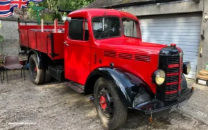 TV Film Movie Action Vehicles Scotland UK Tipper Lorry and Truck Bedford M-Type 1946 Front OS