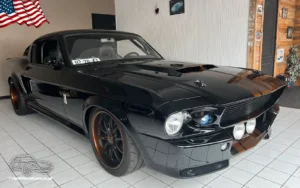 TV Film Movie Action Vehicles Scotland USA American Cars Ford Mustang Shelby GT500 Eleanor 1968 Front NS 1