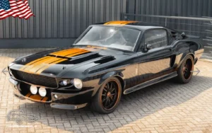 TV Film Movie Action Vehicles Scotland USA American Cars Ford Mustang Shelby GT500 Eleanor 1968 Front OS 2