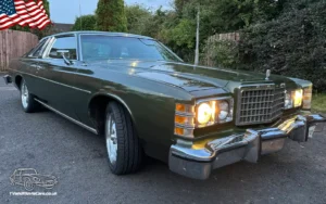TV Film Movie Action Vehicles Scotland USA Cars Ford LTD Coupe 1976 Front NS