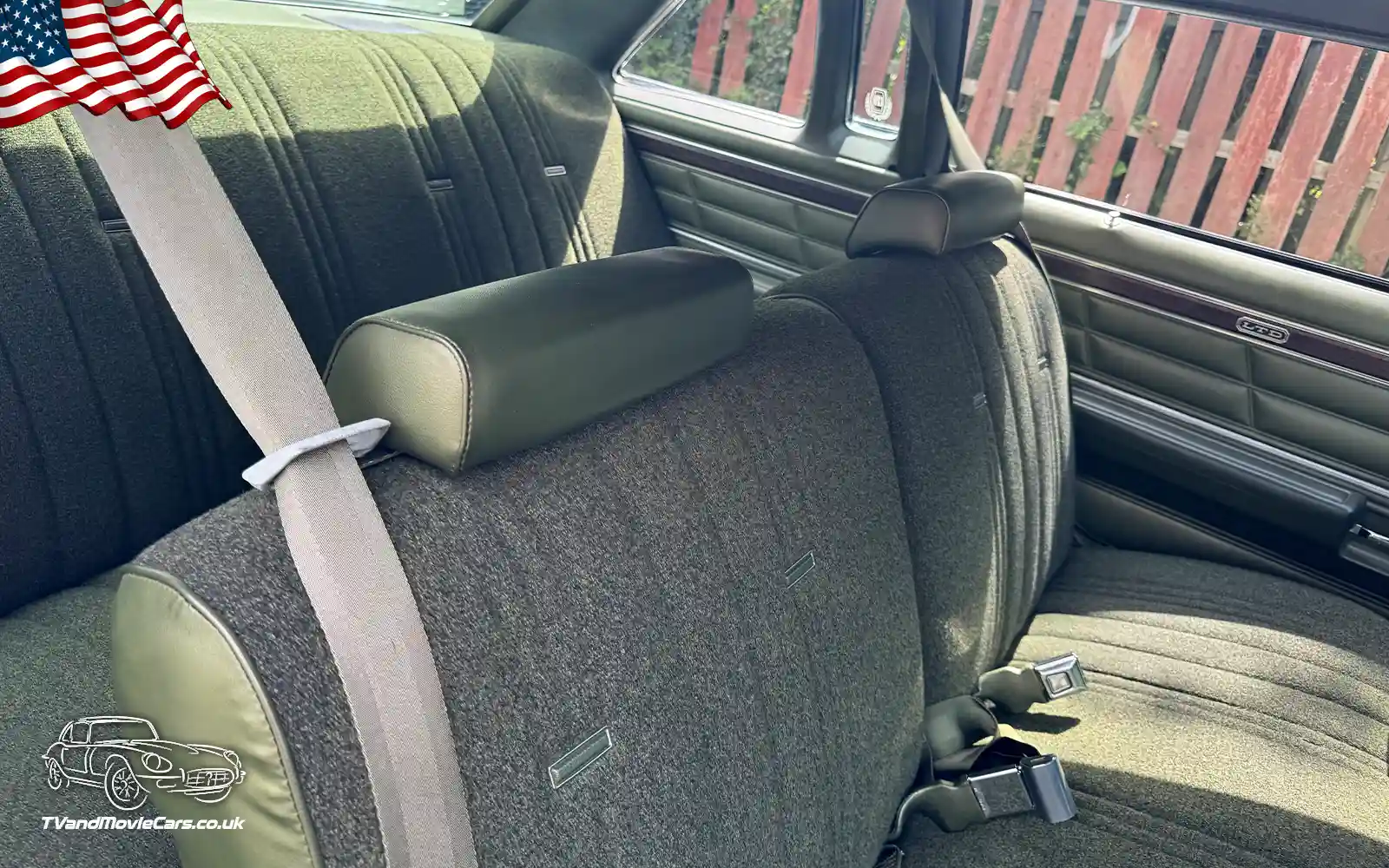 TV Film Movie Action Vehicles Scotland USA Cars Ford LTD Coupe 1976 Interior Seats