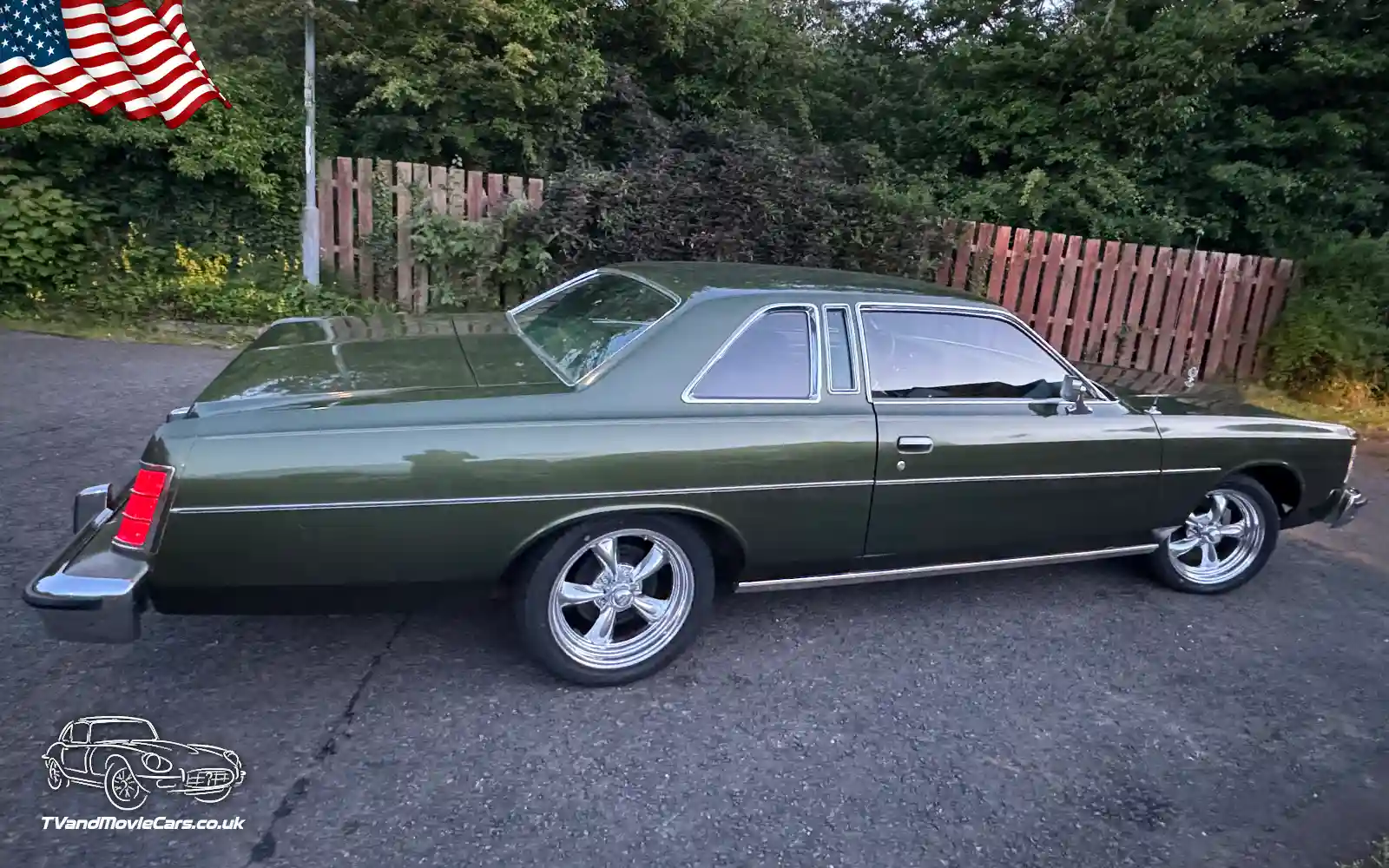 TV Film Movie Action Vehicles Scotland USA Cars Ford LTD Coupe 1976 NS